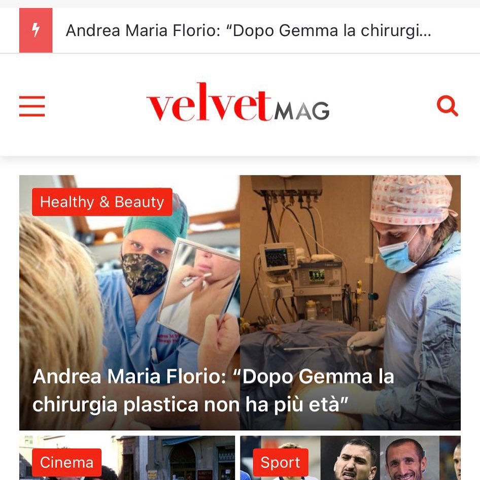Andrea Maria Florio chirurgo plastico roma intervista a Velvet Mag
